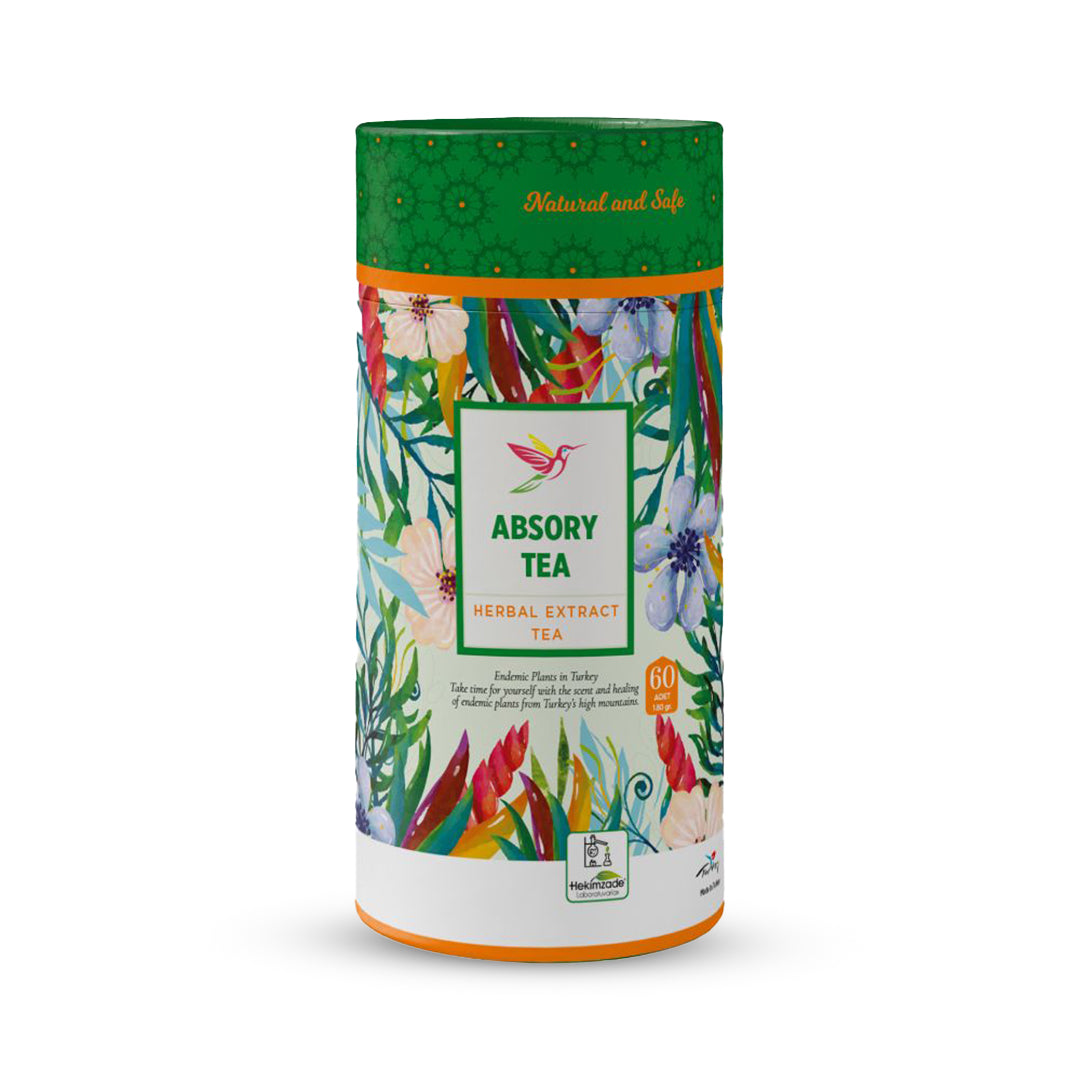 ABSORBY TEA PAKET ÇAY - شاي اعشاب يحتوي علىى الخزامى المكورة 60 قطعة (3 جم)