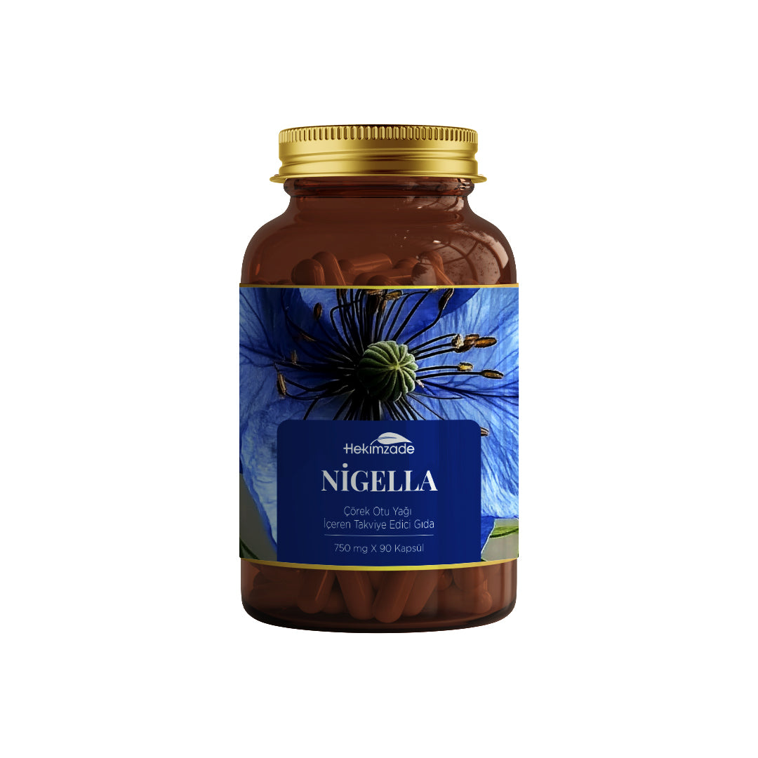 NİGELLA Ç.O. 90 KAPSÜL SOFT JEL 750mg - Çörek Otu Yağı İçeren Takviye Edici Gıda