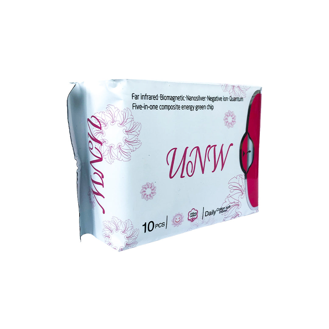 UNW GÜNDÜZ PEDİ - %100 İpeksi Hijyenik Ped (10 Adet)