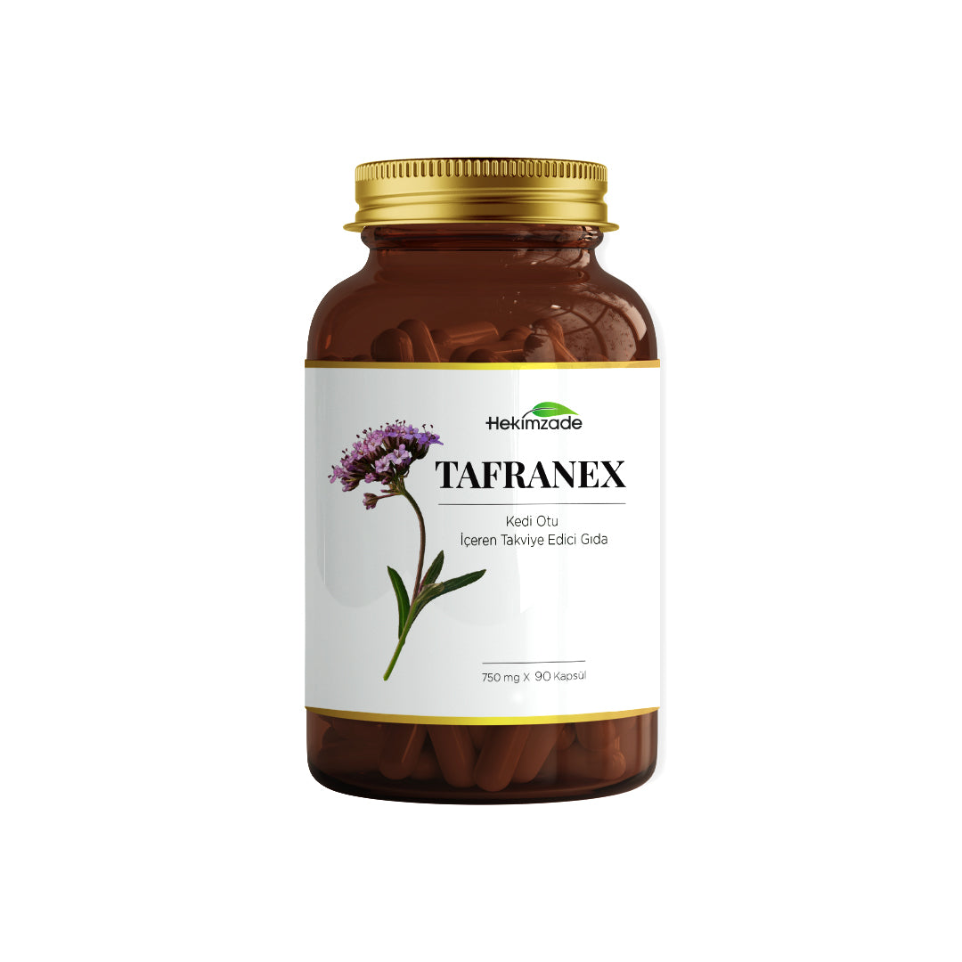 TAFRANEX 90 KAPSÜL 750mg - Kedi Otu İçeren Takviye Edici Gıda