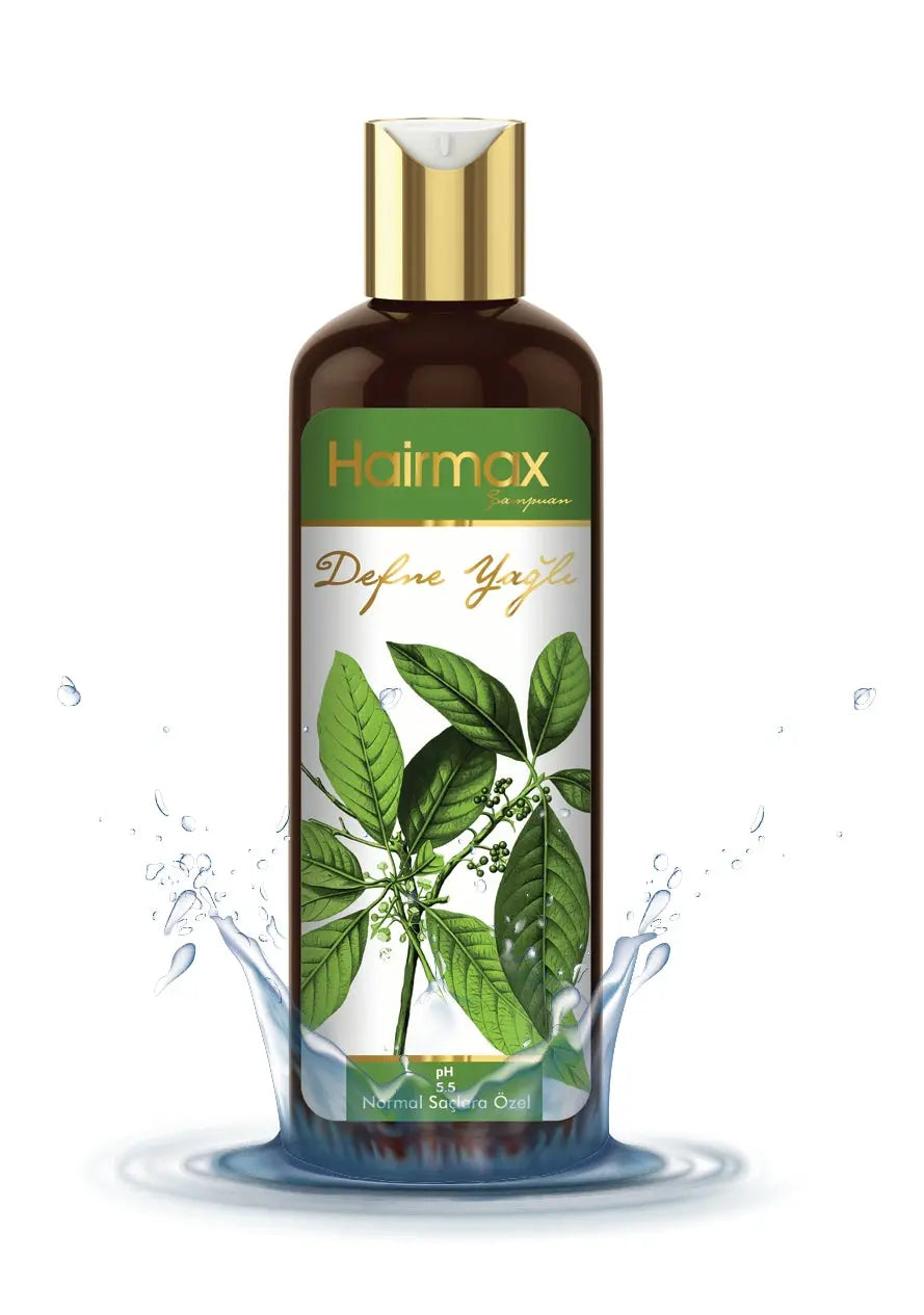 Hairmax Defne Yağlı Doğal Şampuan - Normal Saçlara Özel Formül pH 5.5 400ml