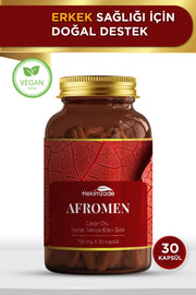 AFROMEN 30 CAPSULES 750mg - Food Supplement Containing Fenugreek