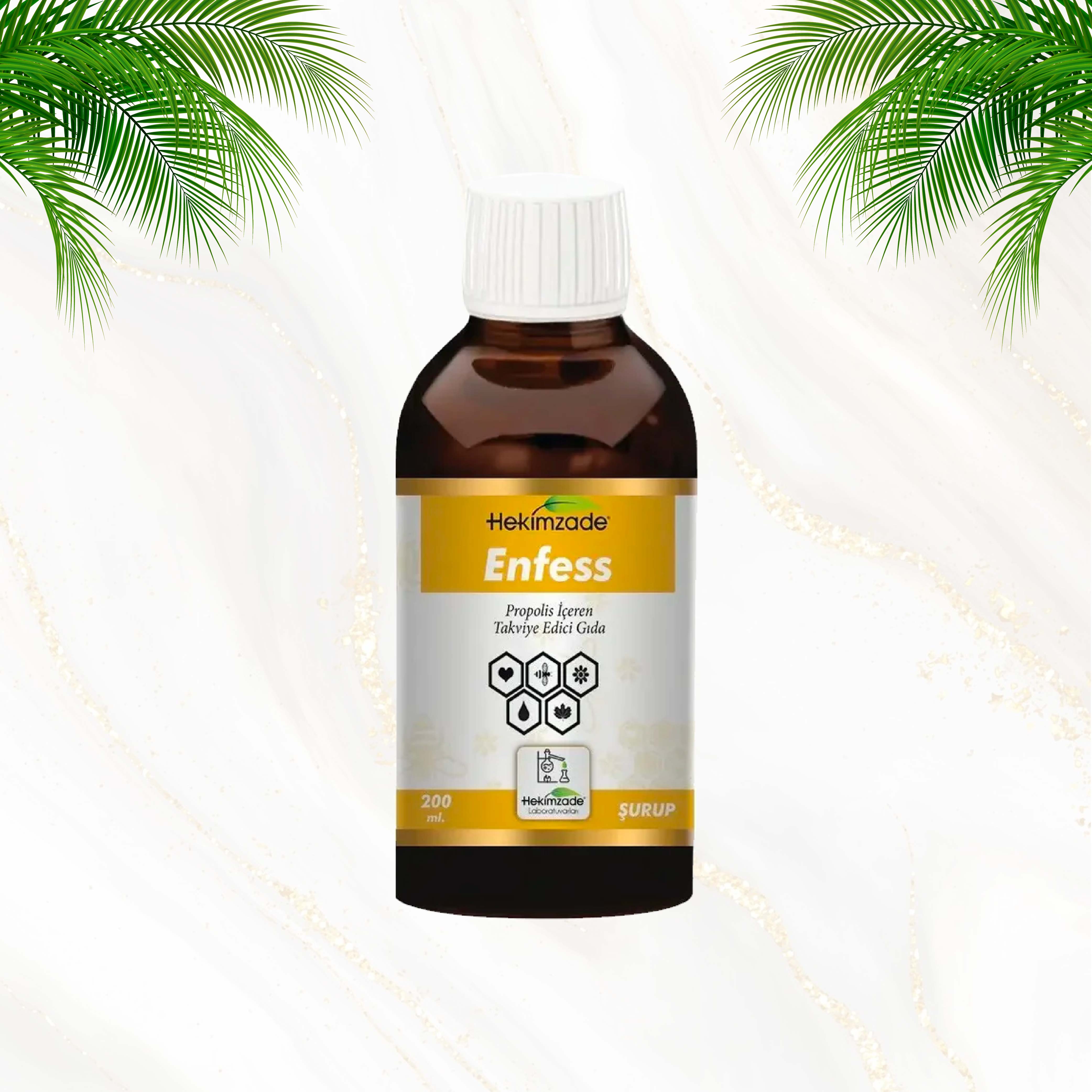 ENFESS SYRUP - Food Supplement Containing Propolis 200ml