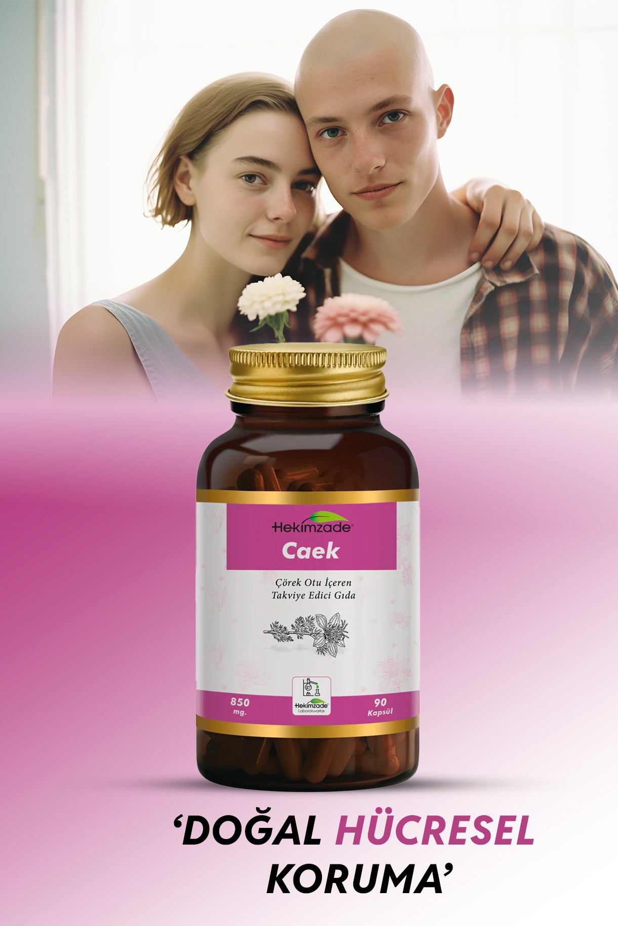 CAEK 90 KAPSÜL 850mg - Çörek Otu İçeren Takviye Edici Gıda