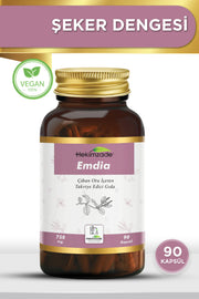 EMDİA 90 KAPSÜL 750mg - Çıban Otu İçeren Takviye Edici Gıda