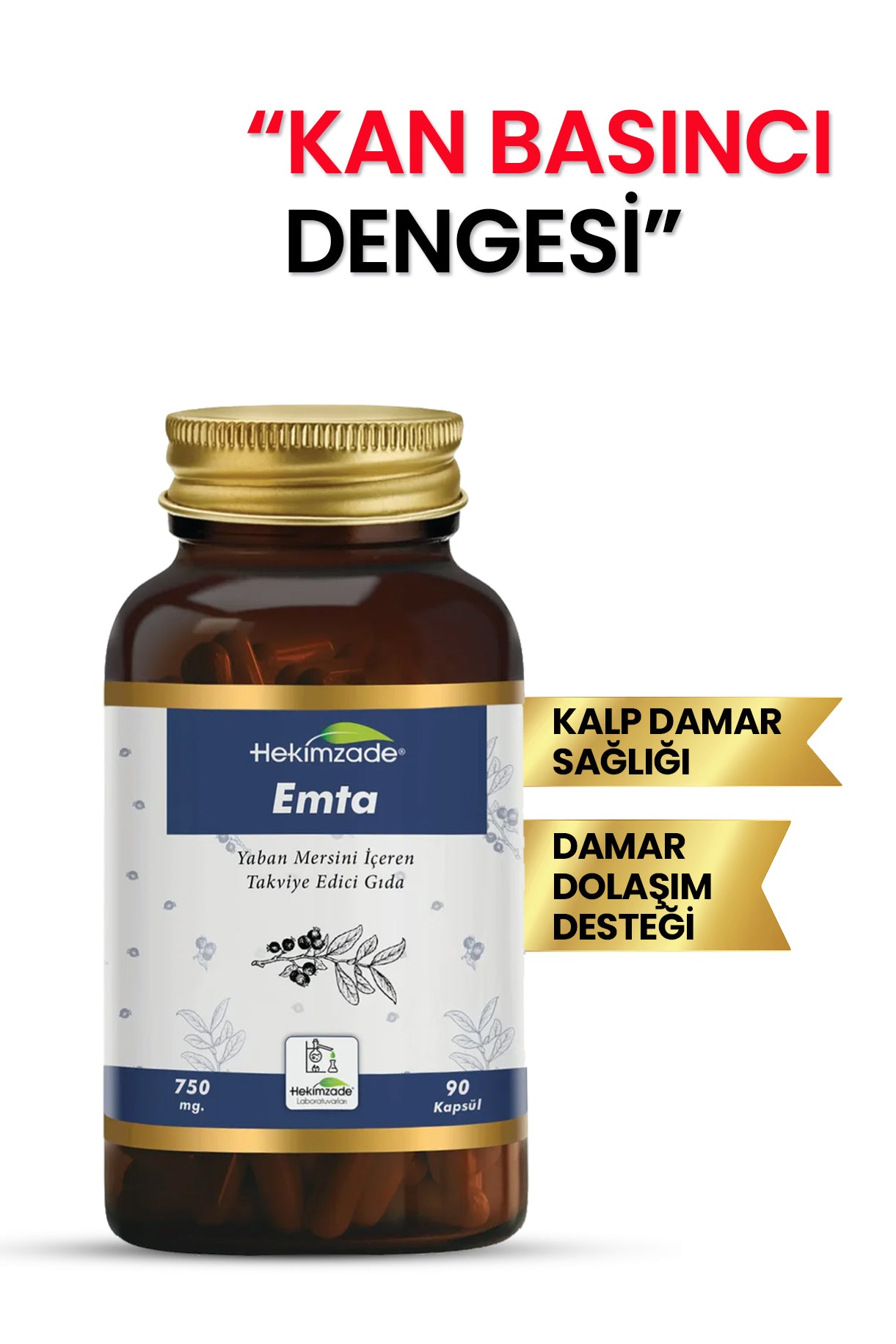 EMTA 90 KAPSÜL 750mg - مكمل غذائي  يحتوي على العنب البري