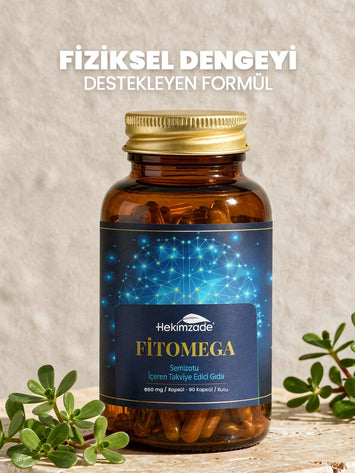 Fit Omega SOFTJELL KAPSÜL 650mg - Semiz Otu İçeren Takviye Edici Gıda
