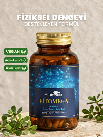 Fit Omega SOFTJELL KAPSÜL 650mg - Semiz Otu İçeren Takviye Edici Gıda