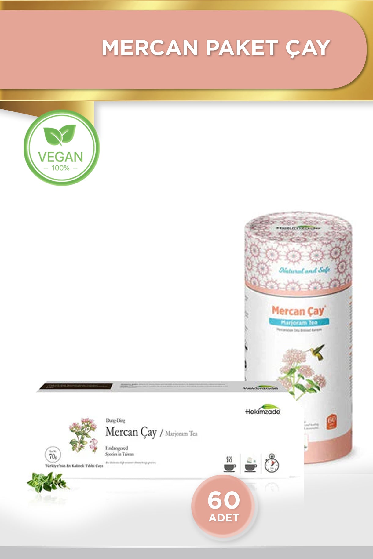 Huzur Seti - TAFRANEX 90 KAPSÜL & Fit Omega SOFTJELL KAPSÜL & Mercan Paket Çay