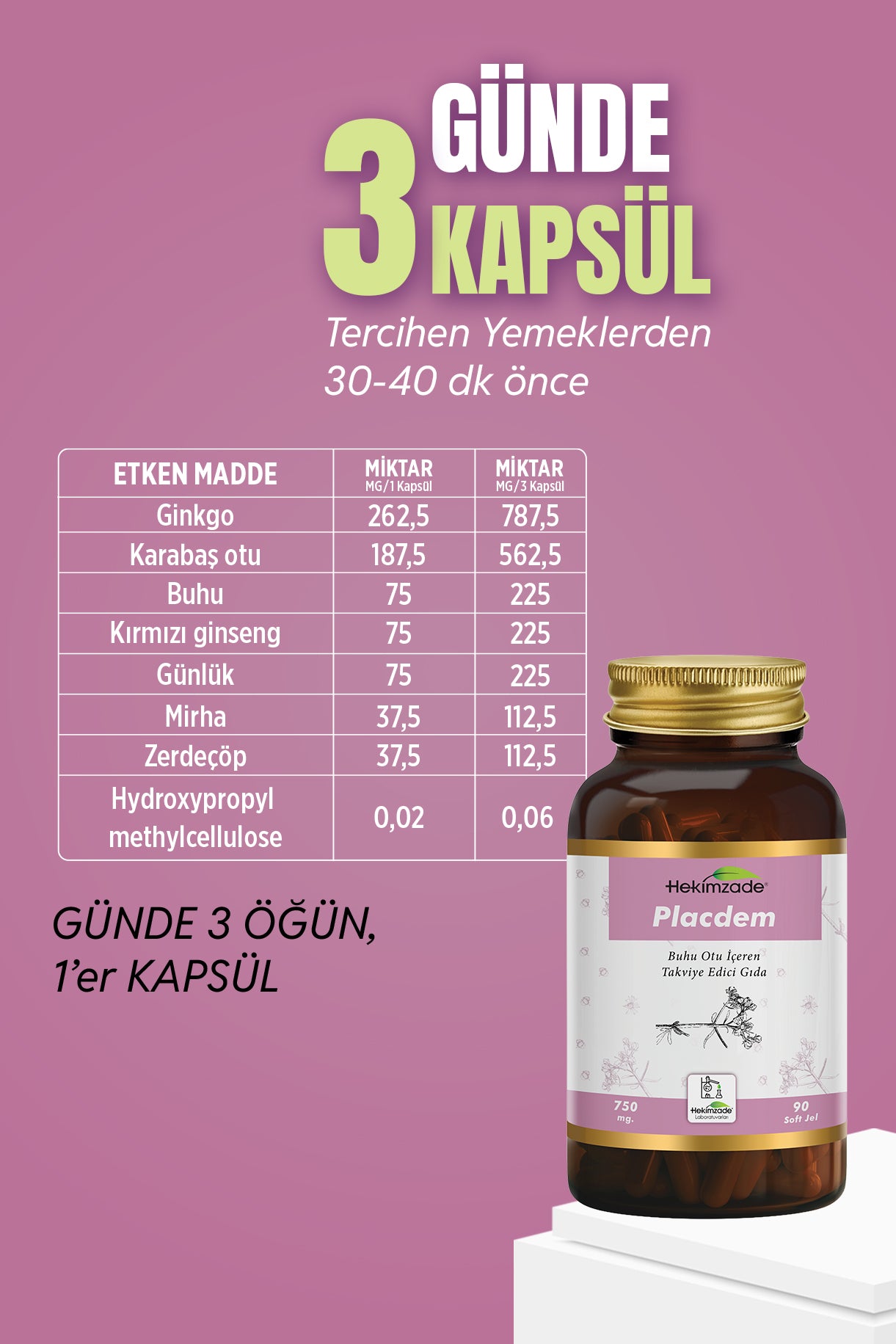PLACDEM 90 SOFT GEL