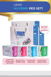 UNW HİJYENİK PED SETİ -100٪ حريري