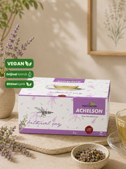ACHELSON PAKET ÇAY - شاي اعشاب يحتوي على عشب كف مريم 90 قطعة (3 جرام)