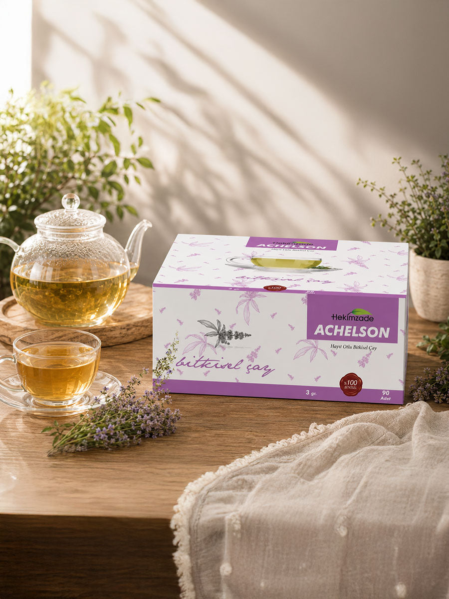 ACHELSON PAKET ÇAY - Hayıt Otlu Bitkisel Karışım 60 Adet (3gr)