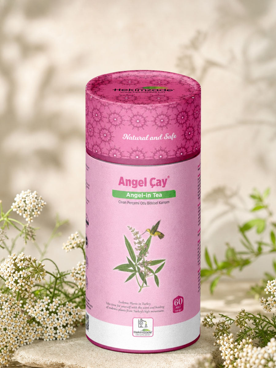 ANGEL PAKET ÇAY - Civan Perçemi Otlu Bitkisel Karışım 60 Adet (3gr)