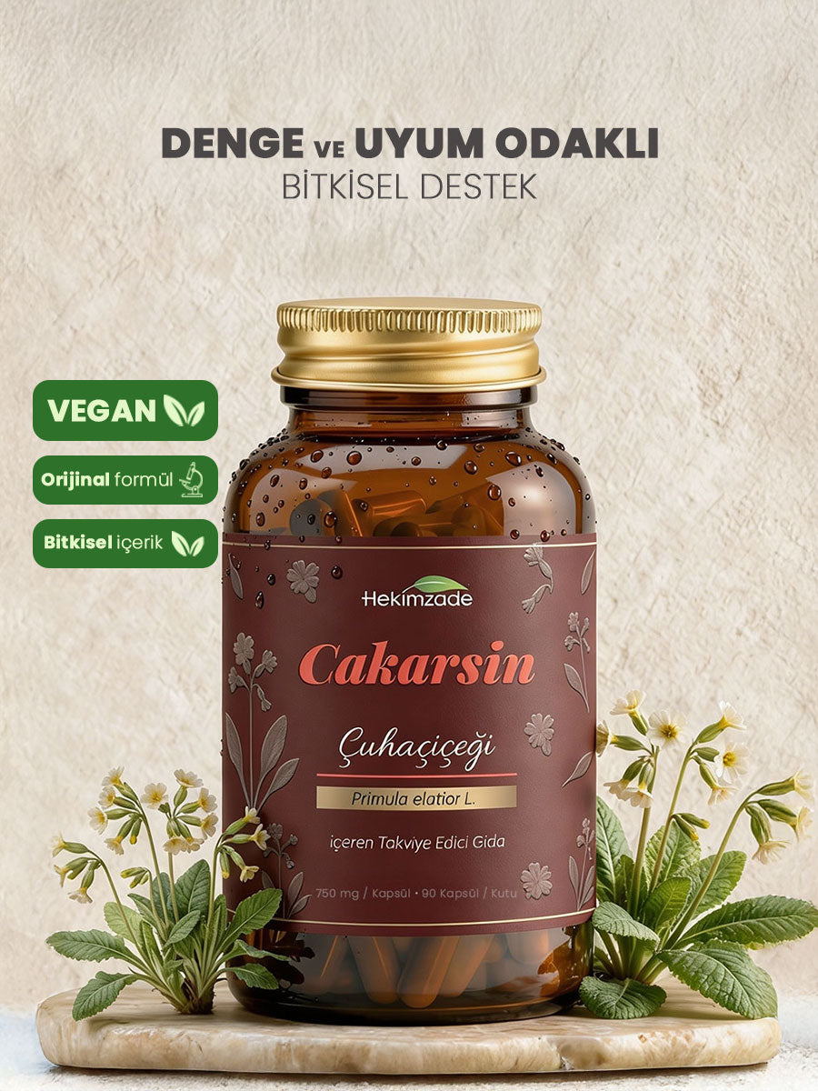 CAKARSİN 90 KAPSÜL 750mg - Çuha Çiçeği İçeren Takviye Edici Gıda