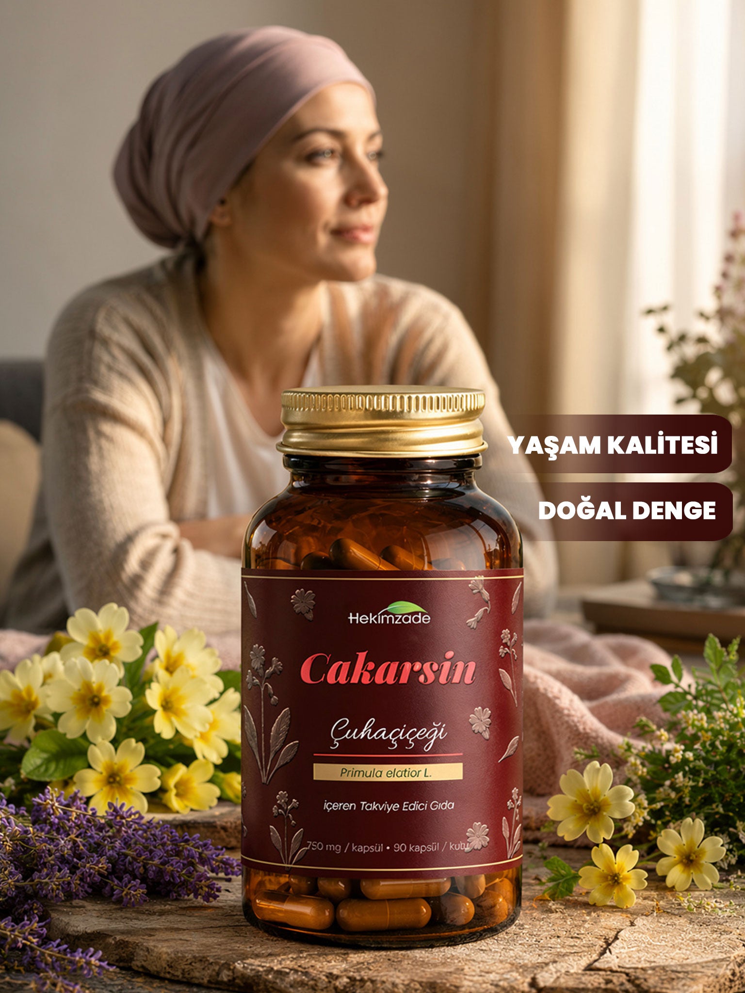 CAKARSİN 90 KAPSÜL 750mg - Çuha Çiçeği İçeren Takviye Edici Gıda