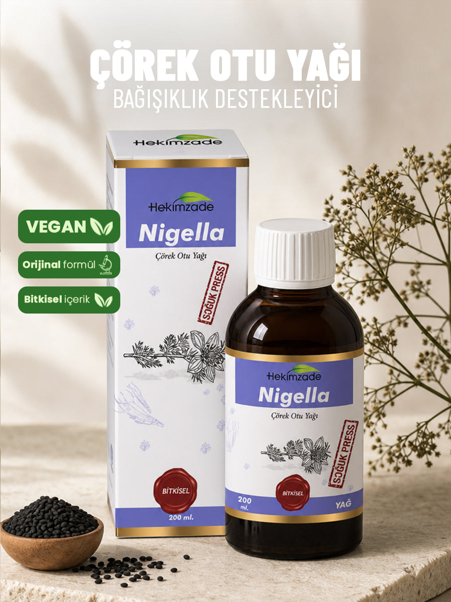 NİGELLA OİL - Black Seed Oil Cold Press 200ml