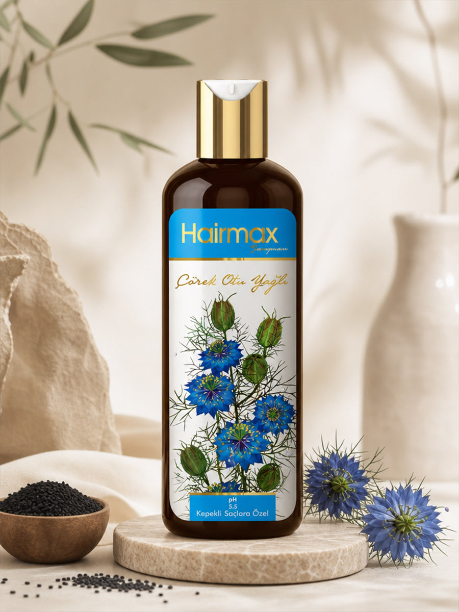 Hairmax Çörek Otu Yağlı Doğal Şampuan - Kepekli Saçlara Özel Formül 400ml