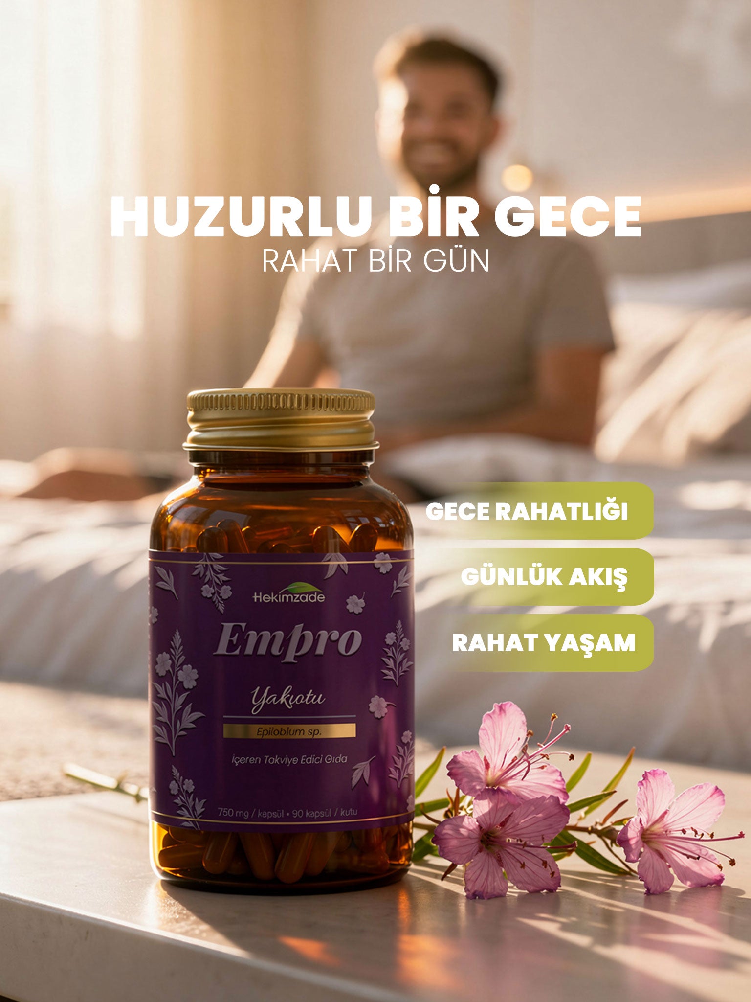 EMPRO 90 KAPSÜL 750mg - Yakı Otu İçeren Takviye Edici Gıda