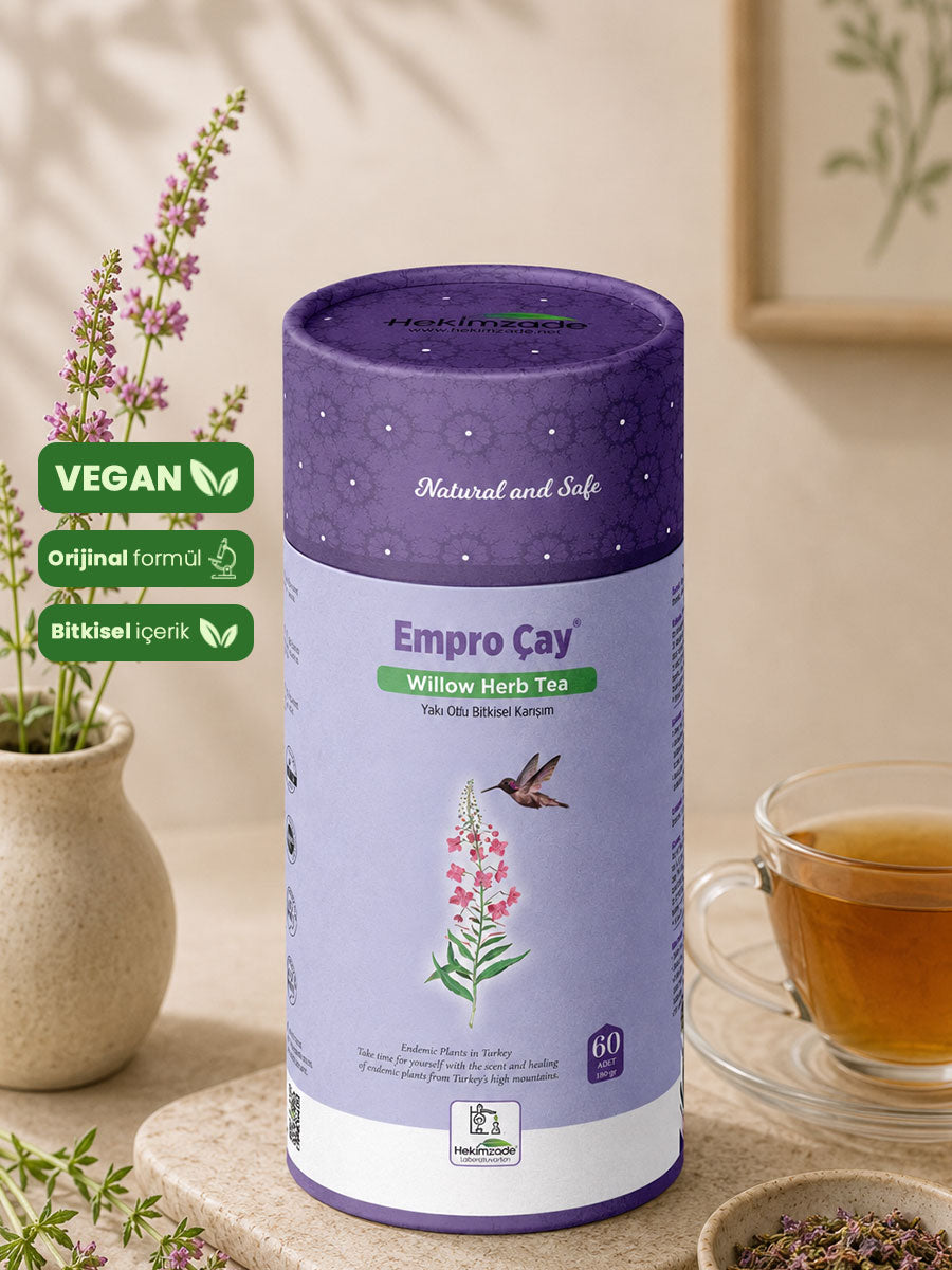 EMPRO PAKET ÇAY - Yakı Otu İçeren Bitkisel Karışım  60 adet (3gr)