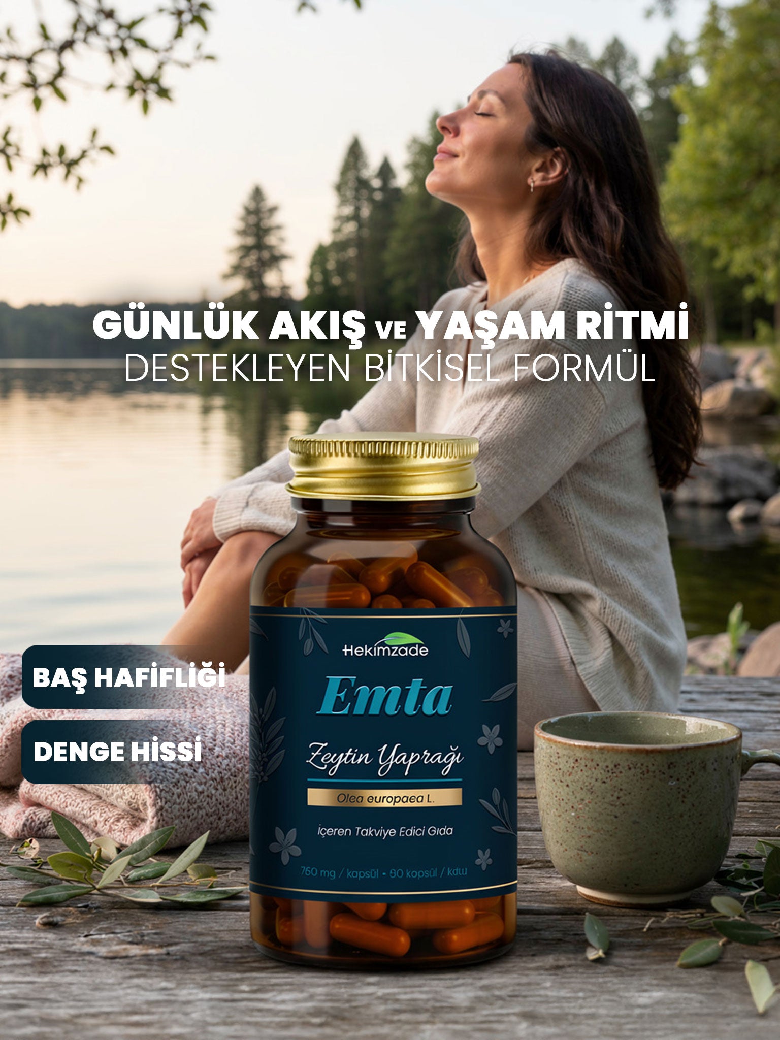 EMTA 90 KAPSÜL 750mg - Yaban Mersini İçeren Takviye Edici Gıda