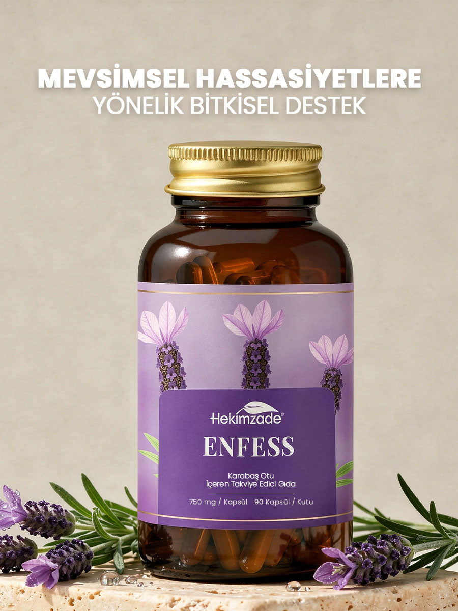 ENFESS 90 KAPSÜL 700mg - Misk Adaçayı İçeren Takviye Edici Gıda