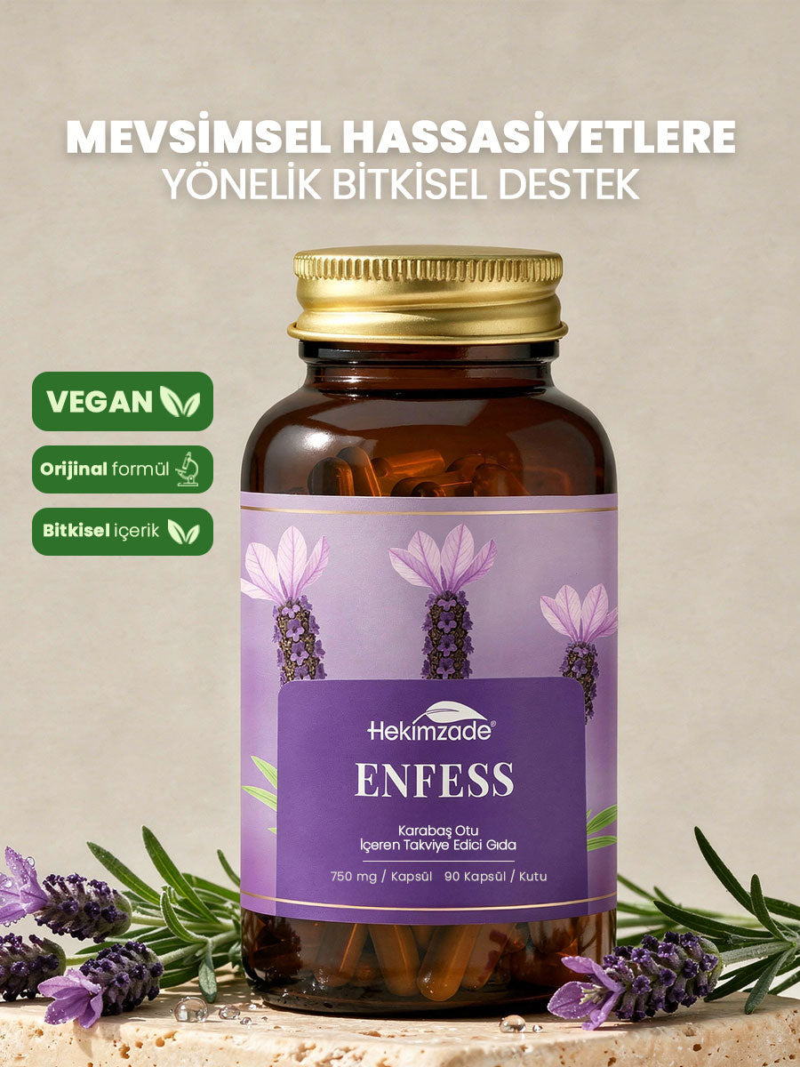 ENFESS 90 KAPSÜL 700mg - Misk Adaçayı İçeren Takviye Edici Gıda