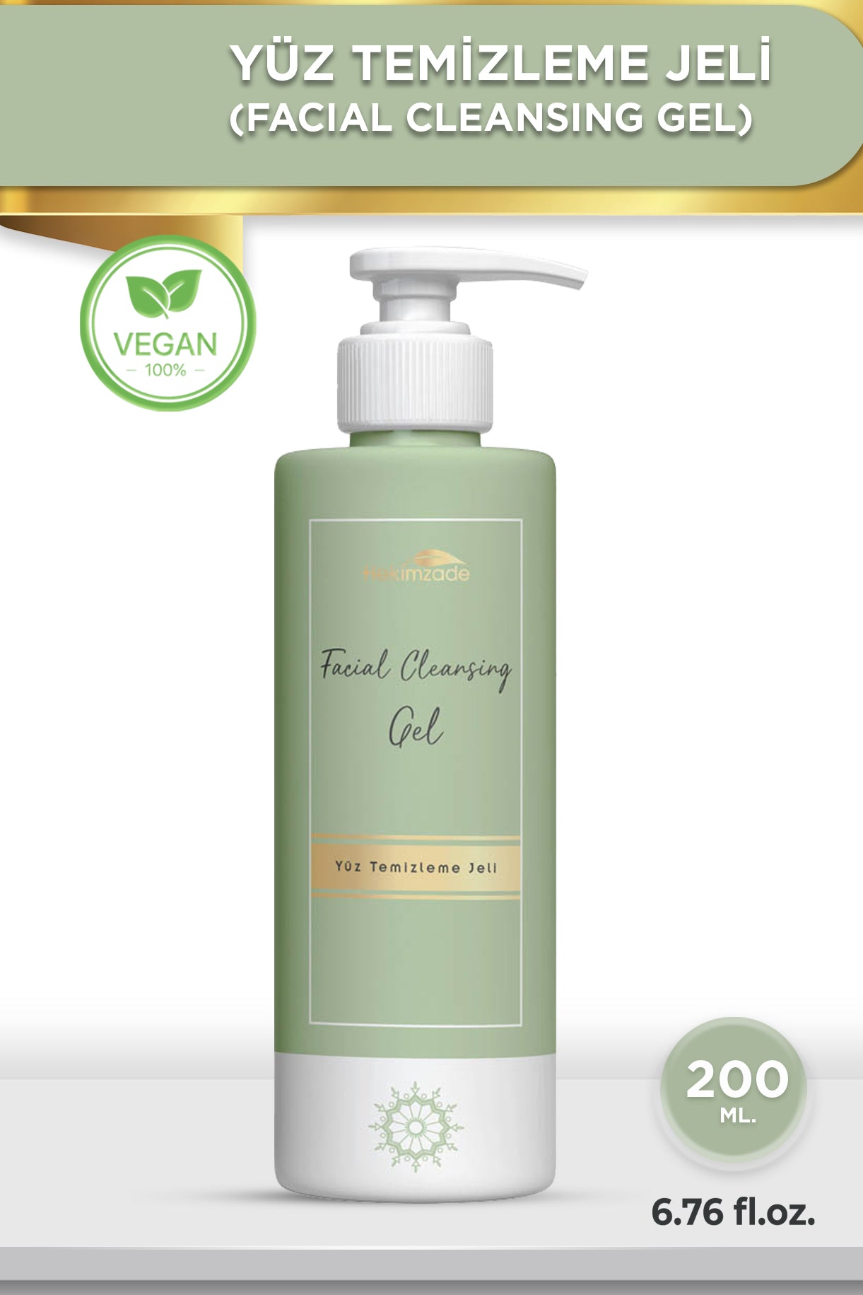 YÜZ TEMİZLEME (FACİAL CLEANSİNG) JEL 200 ML