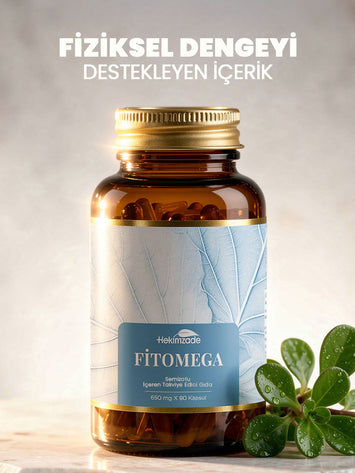 Fit Omega SOFTJELL KAPSÜL 650mg - Semiz Otu İçeren Takviye Edici Gıda