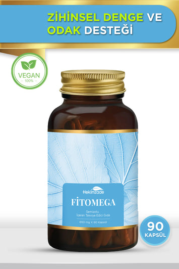 Fit Omega SOFTJELL KAPSÜL 650mg - Semiz Otu İçeren Takviye Edici Gıda