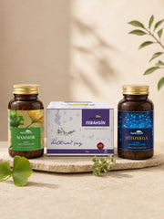 Günlük Odak Seti - FERAHSİN PAKET ÇAY & MAMMOR 90 KAPSÜL & Fit Omega SOFTJELL KAPSÜL