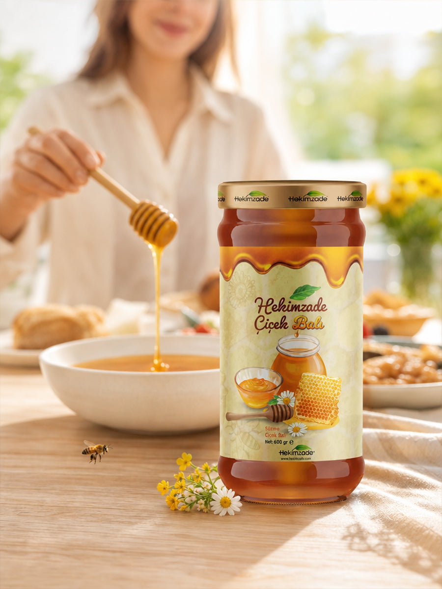 SÜZME ÇİÇEK BALI 600gr