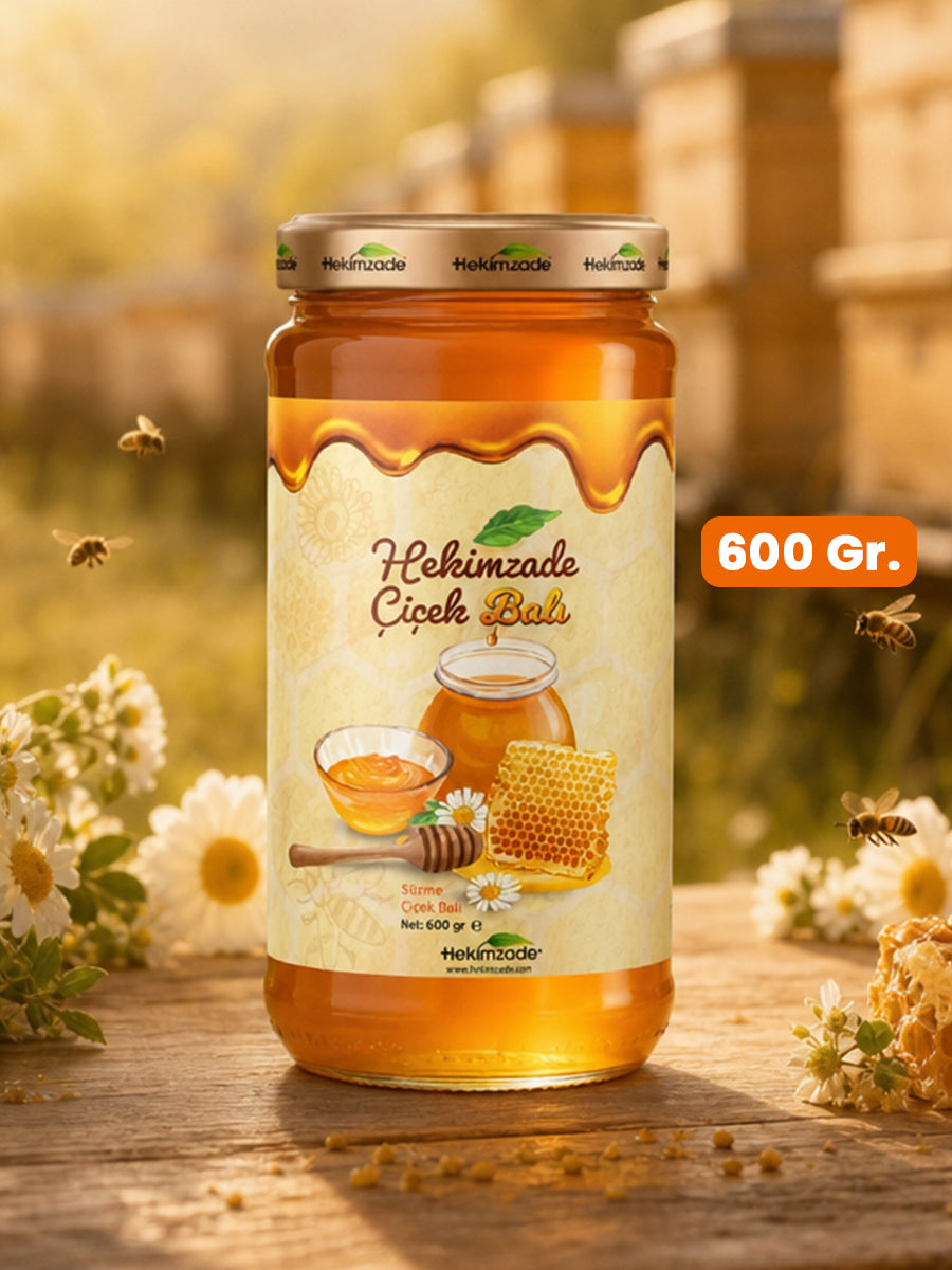 SÜZME ÇİÇEK BALI 600gr