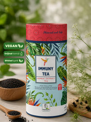 IMMUNY TEA PAKET ÇAY - Çörekotu İçeren Bitkisel Karışım 60 Adet (3gr)