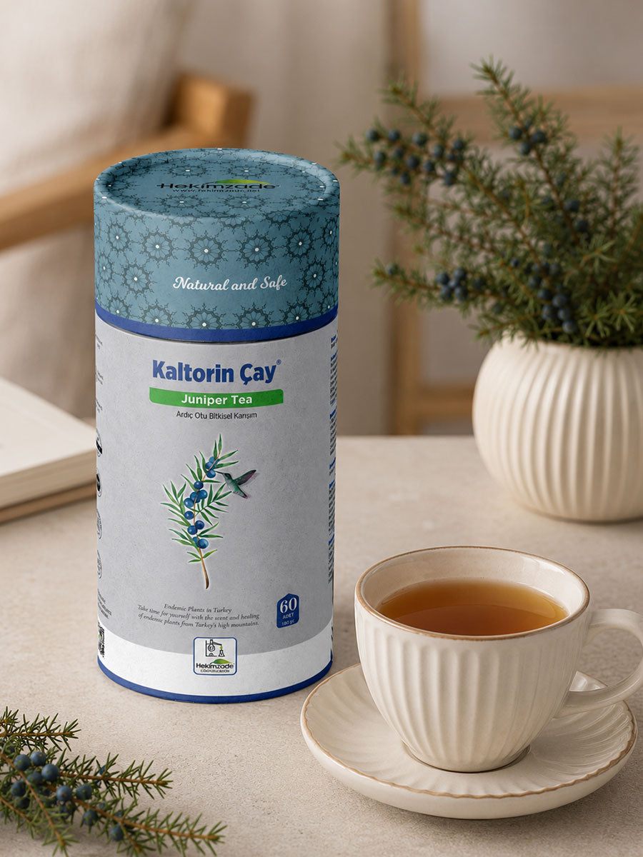 CALTORİN & KALTORİN PAKET ÇAY - Ardıç Otu İçeren Bitkisel Karışım 60 Adet (3gr)