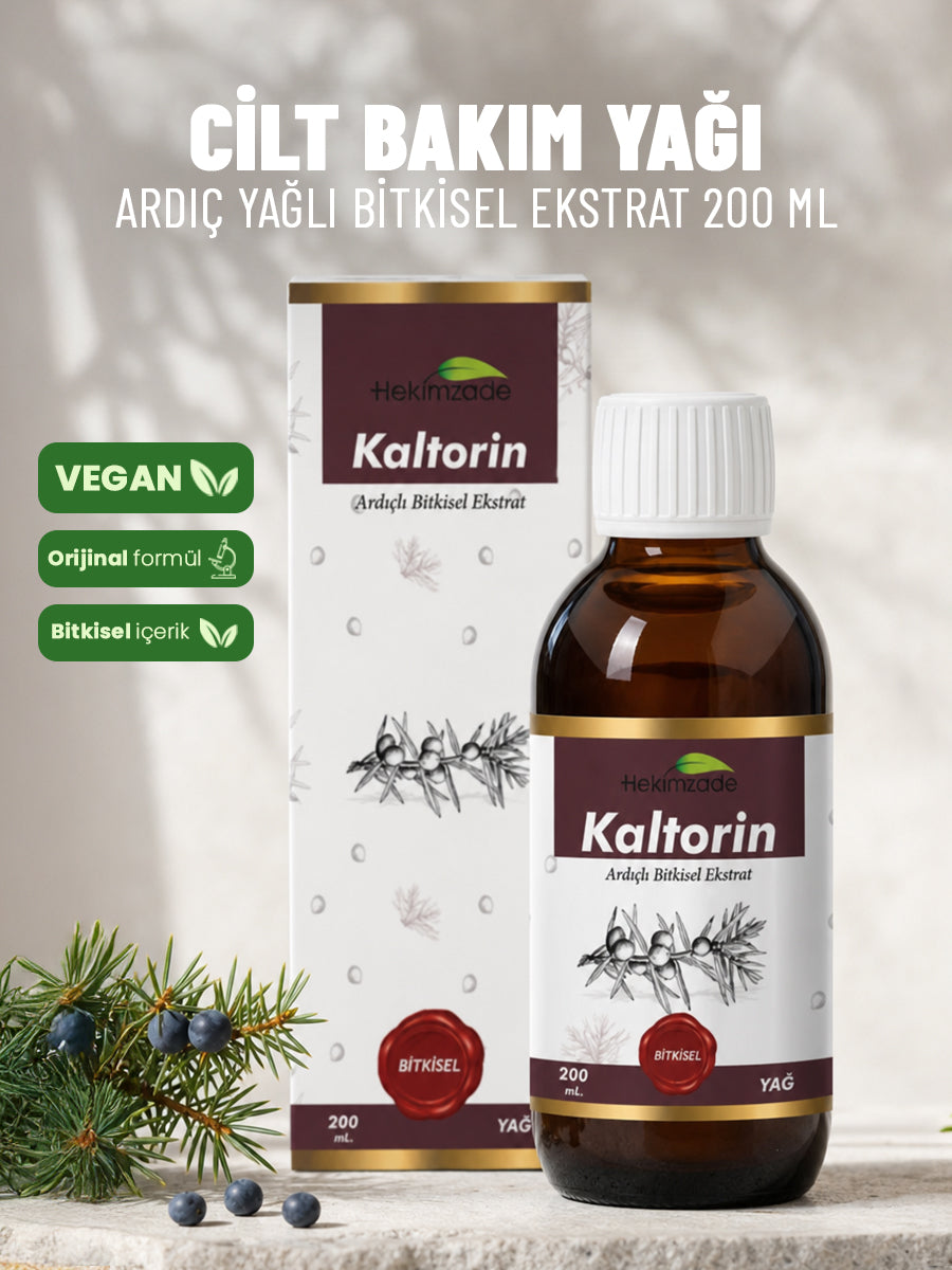 Kaltorin Yağ - Ardıç Yağlı Bitkisel Ekstrat Cilt Bakım Yağı 200 ml