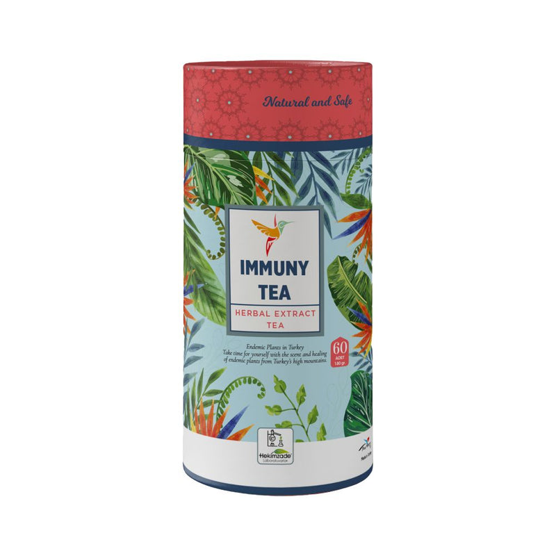IMMUNY TEA PACKAGE TEA - Herbal Mixture Containing Black Seed 60 Pieces (3gr)