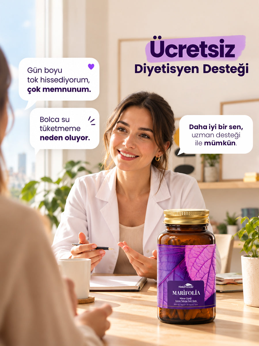 Marifolia - Mürver Çiçeği İçeren Takviye Edici Gıda 30 Kapsül