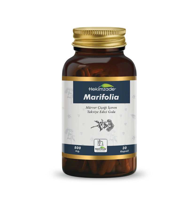 Marifolia 6 / 30 Capsules 800mg - Food Supplement with Elderberry