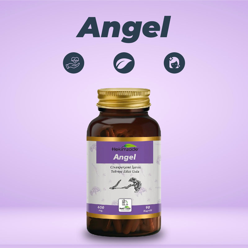 ANGEL 90 CAPSULES 650mg - Food Supplement Containing Yarrow