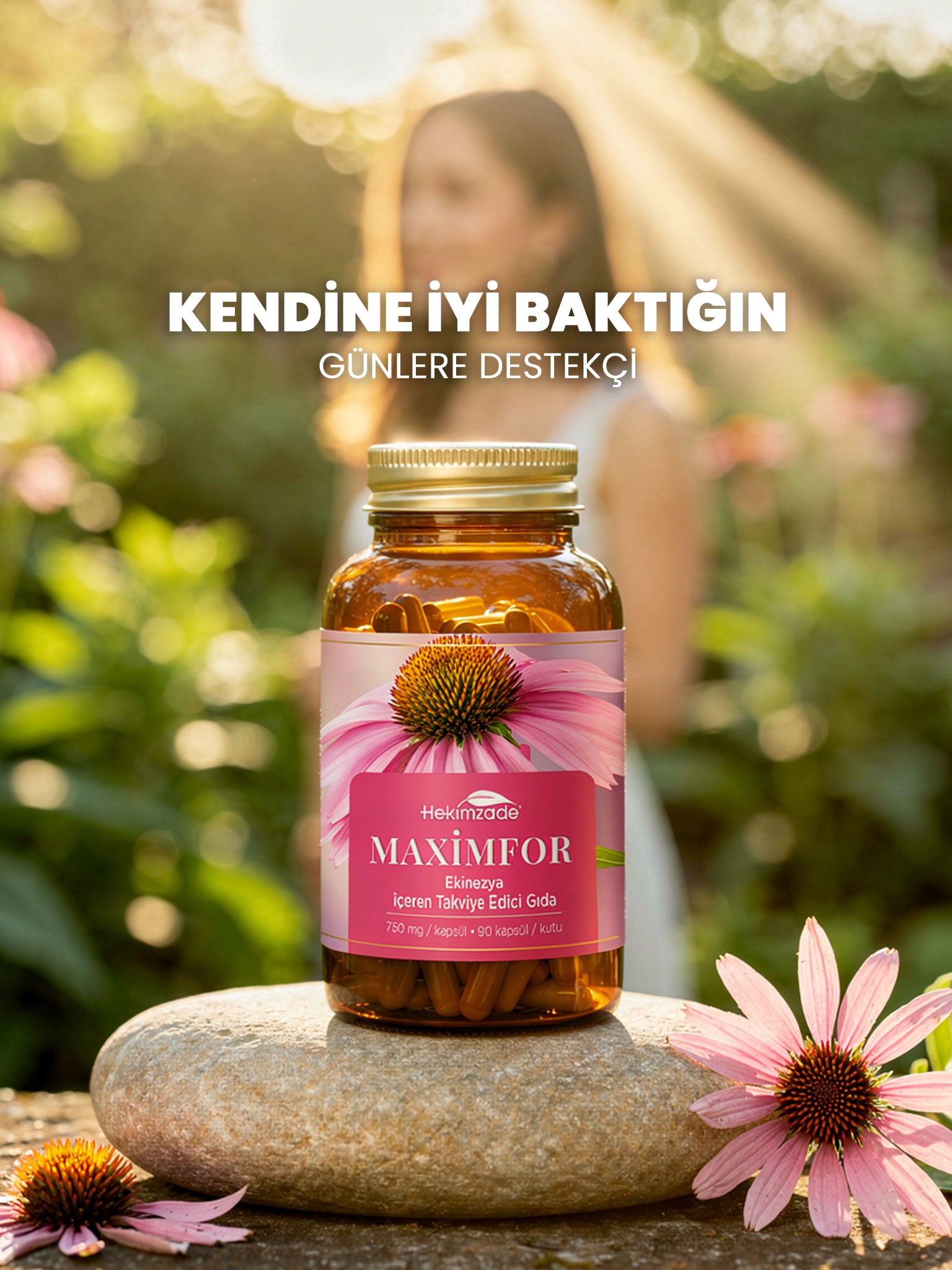 Maximfor 90 Kapsül 750mg - Ekinezya İçeren Takviye Edici Gıda