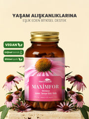 Maximfor 90 Capsules 750mg - Food Supplement Containing Echinacea