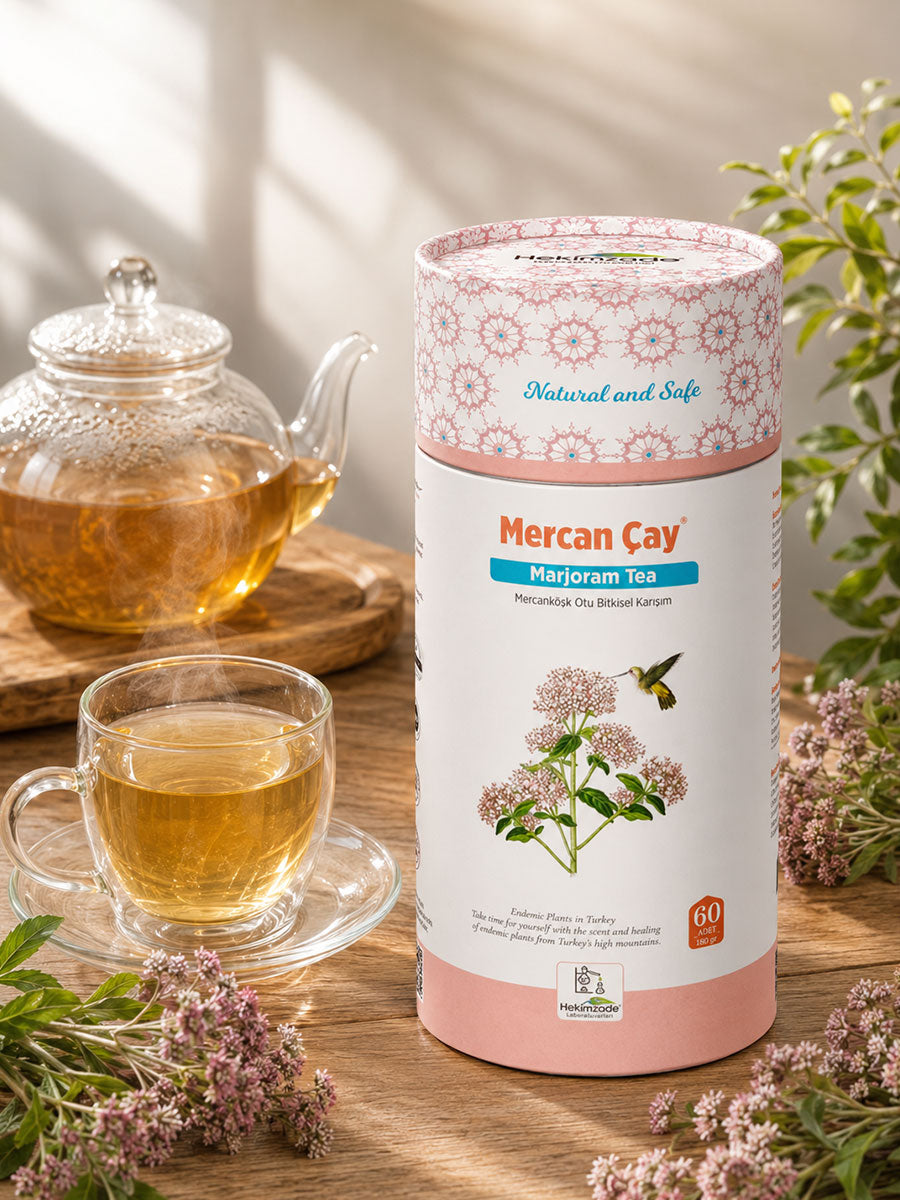 MERCAN PAKET ÇAY - Karabaş Otu Ve Mercan Köşk İçeren Bitkisel Karışım 60 Adet (3gr)