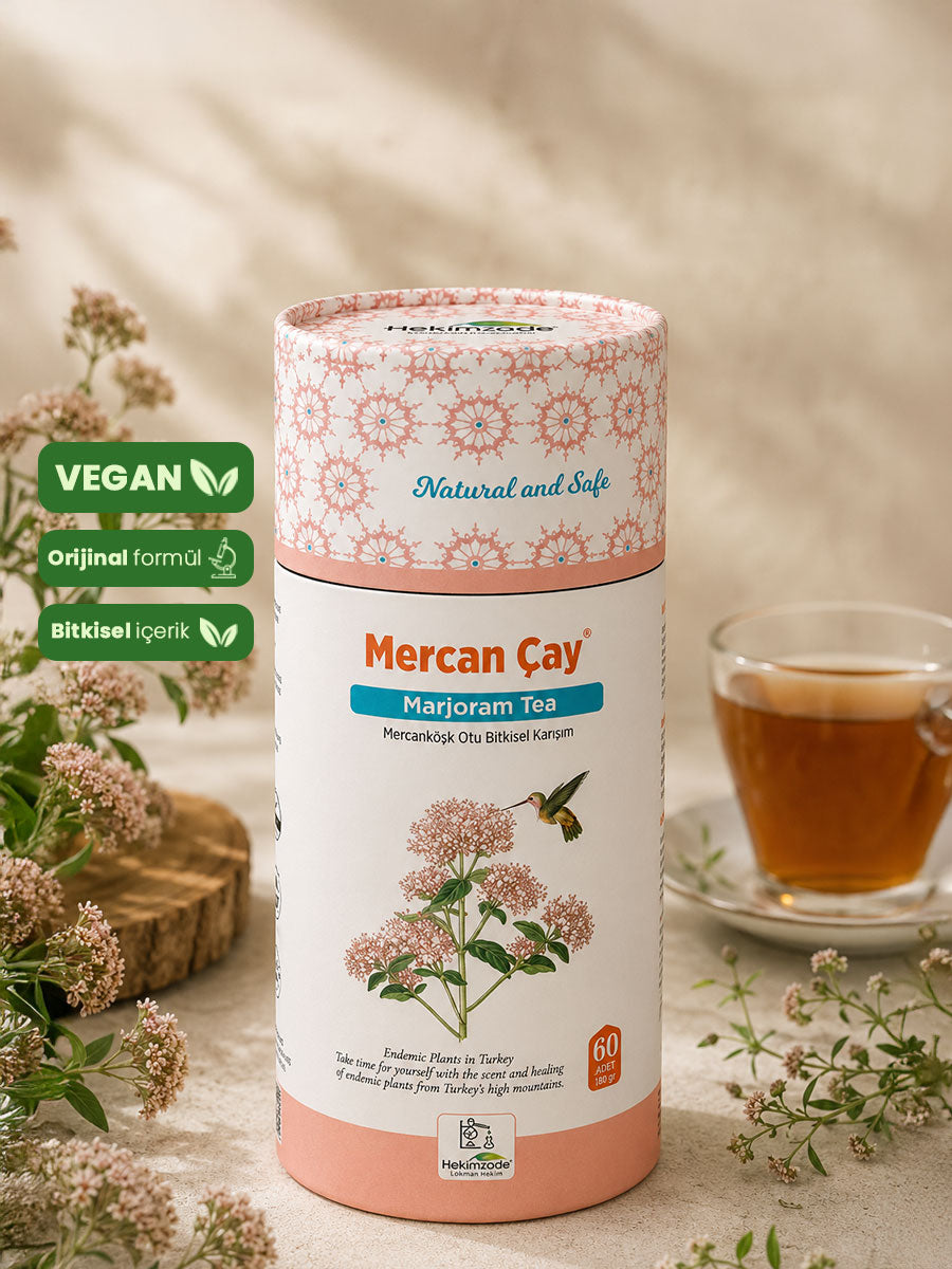 MERCAN PAKET ÇAY - Karabaş Otu Ve Mercan Köşk İçeren Bitkisel Karışım 60 Adet (3gr)