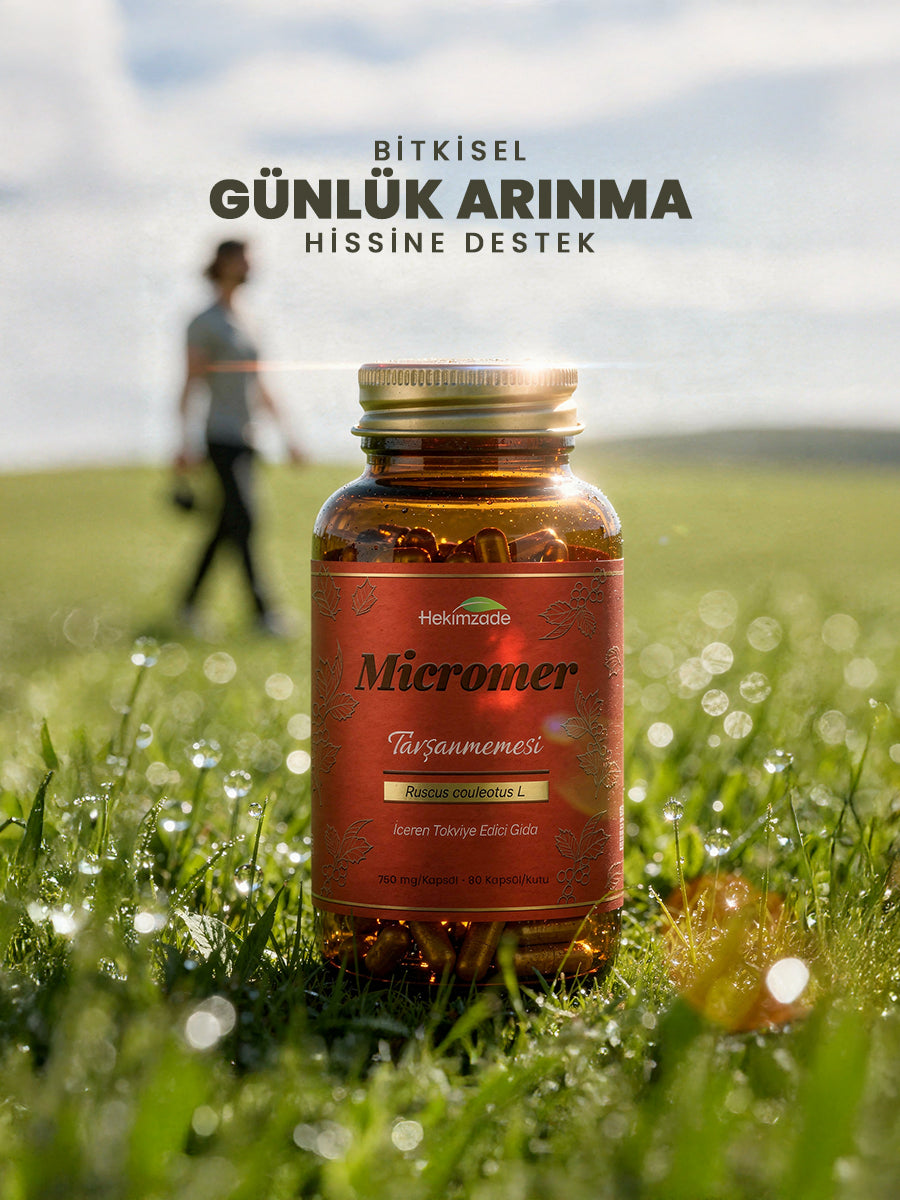 MİCROMER 90 KAPSÜL 650mg - Tavşan Memesi Otu İçeren Takviye Edici Gıda