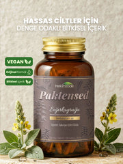 PAKTENSED 90 CAPSULES 750mg - Food Supplement Containing Beef Tail Grass