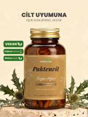PAKTENVİT 90 KAPSÜL 650mg - مكمل غذائي يحتوي على عشبة الشوك المبارك