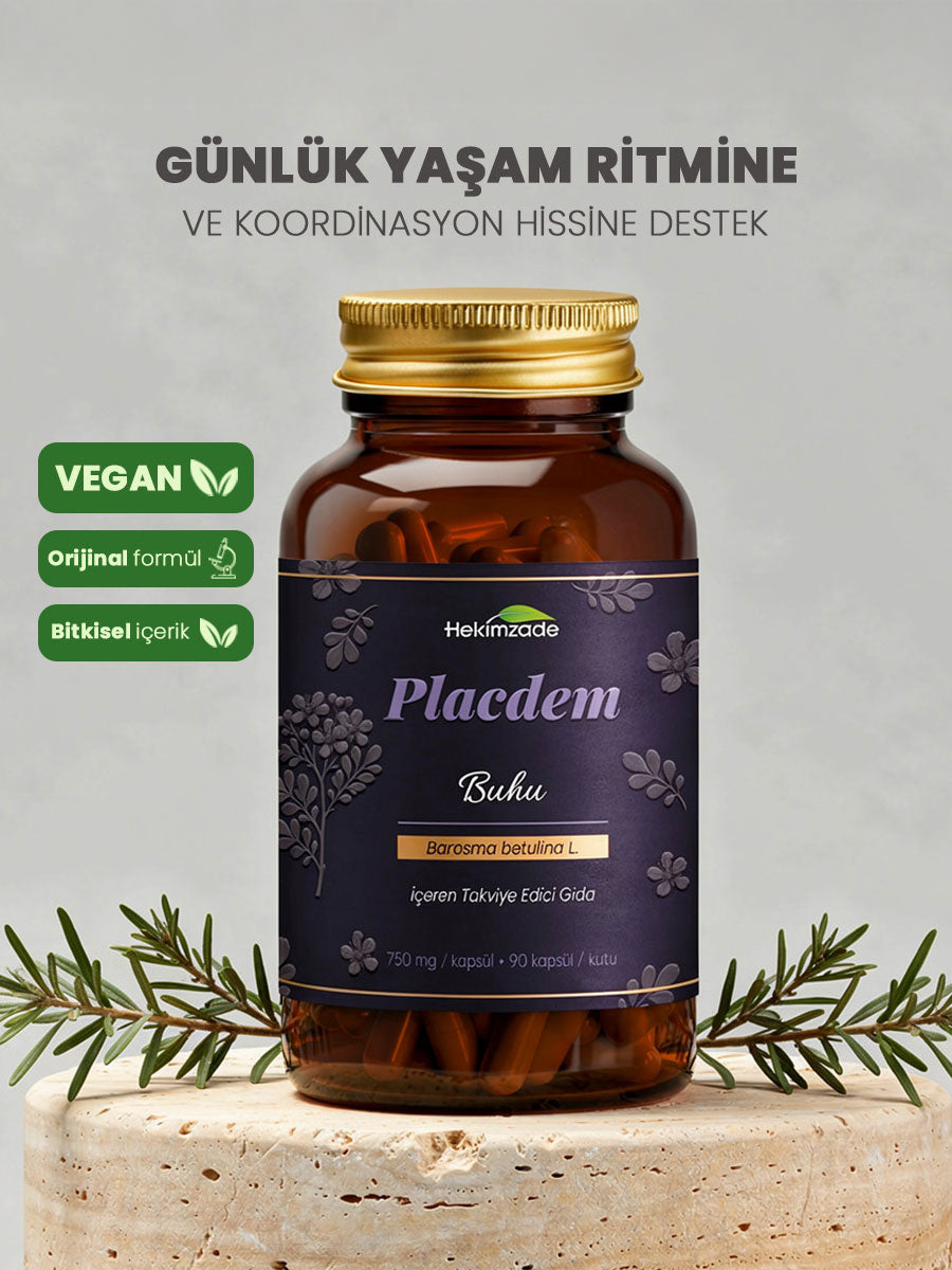 PLACDEM - Buhu Otu İçeren Takviye Edici Gıda 90 SOFT JEL