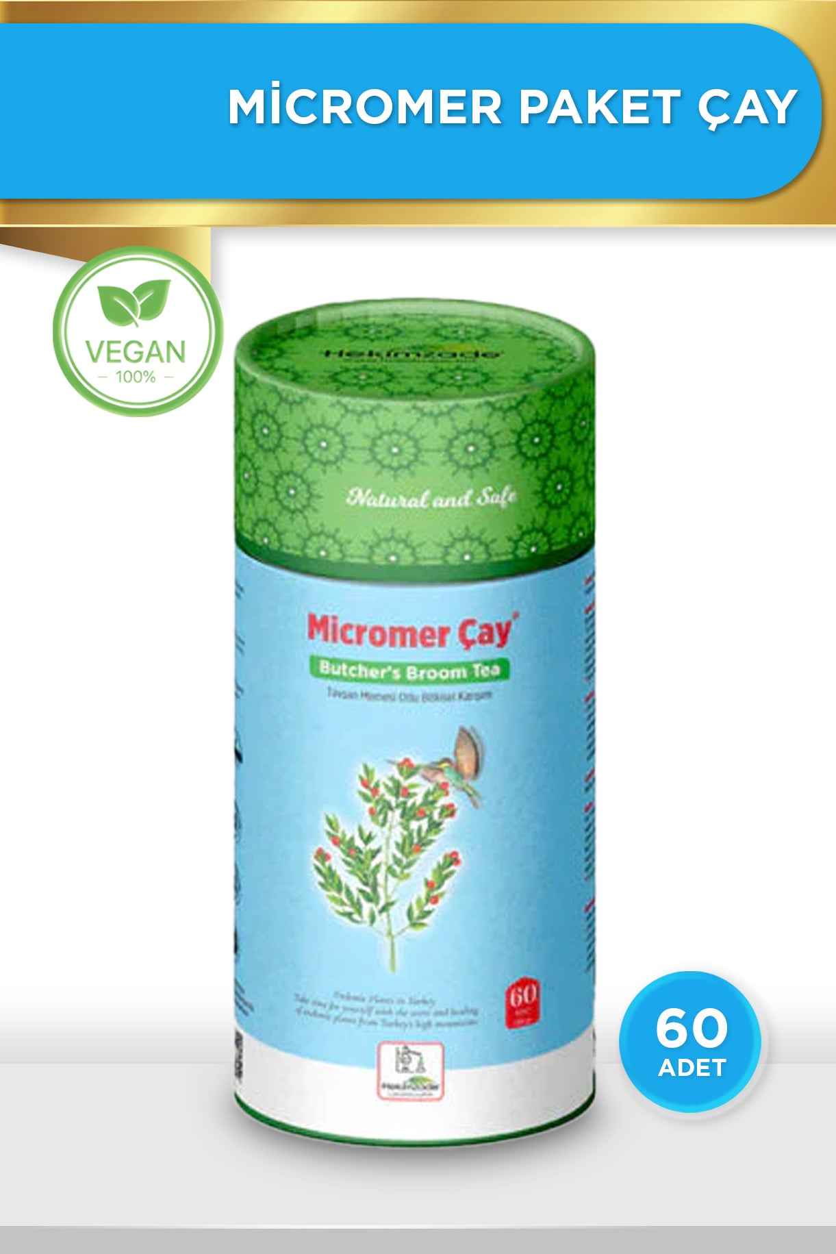 Günlük Konfor Seti - EMHEM 90 KAPSÜL & EMGAS 90 KAPSÜL & Micromer Paket Çay