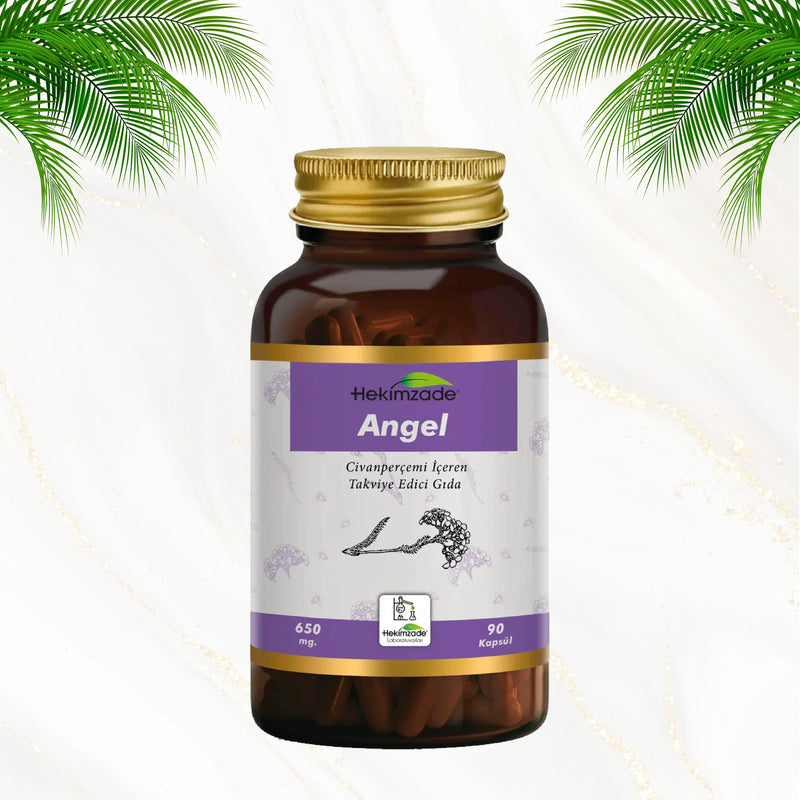 ANGEL 90 CAPSULES 650mg - Food Supplement Containing Yarrow